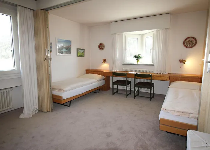 Residenza Lagrev 1 1 2 Zimmerwohnung Nr 107 - Typ 15b - 1 Etage - Sued * Sils Maria